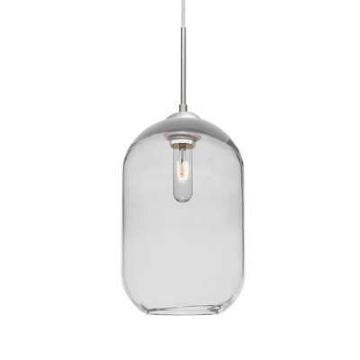 Luminaire suspendu à cylindre simple 1 lumières Joseph