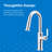 Kinzie Single Handle Pull-Down Prep Faucet-53750109