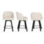 Tabouret de comptoir pivotant 25,98 po Drish-2066807738