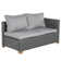 132.08cm Wide Outdoor Loveseat with Cushions