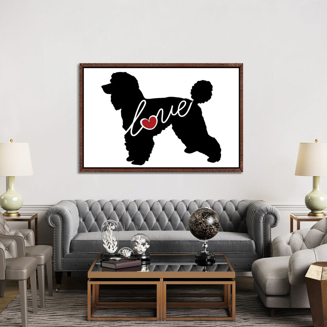 Standard Poodle by Traci Anderson - Gallery-Wrapped Canvas Giclée on Canvas