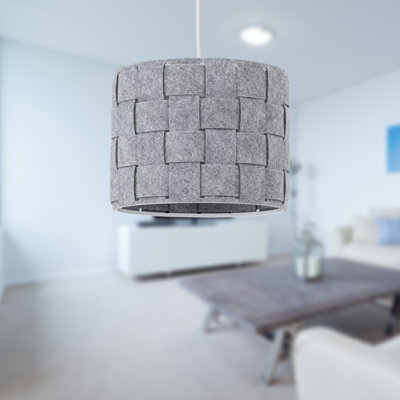 19.5 cm H Drum Cotton Lamp Shade