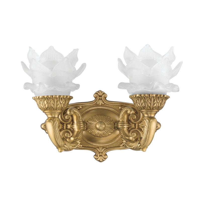 11.5'' Aged Brass Sconce