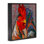 Art à giclée encadrée de coqs à motifs par Violet Davenport