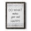«Your Soul Happy», art textuel sur toile-61336227-61336228