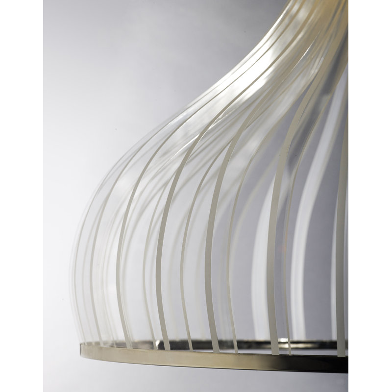 1 - Light Single Pendant, 24" H x 24.25" W x 24.25" W