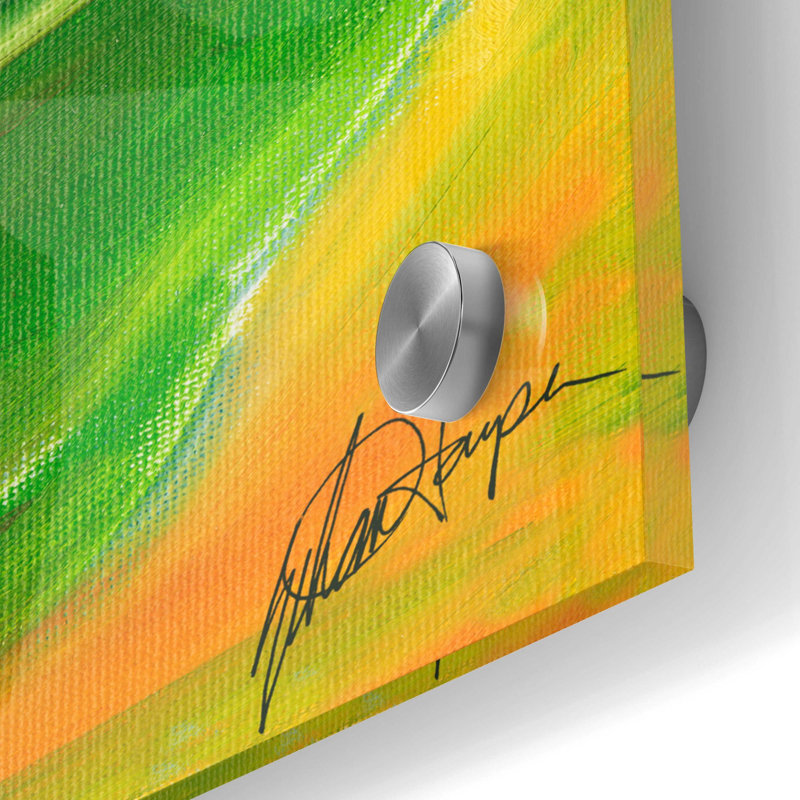 «Bowl of Fruit I» par Ethan Harper, art mural en verre acrylique, H 24 po x l 24 po x P 0,12 po