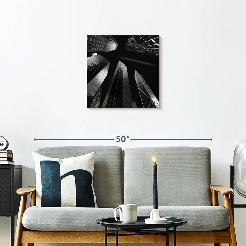 Lilie Towering Skyscrapers I, 20" H x 20" W