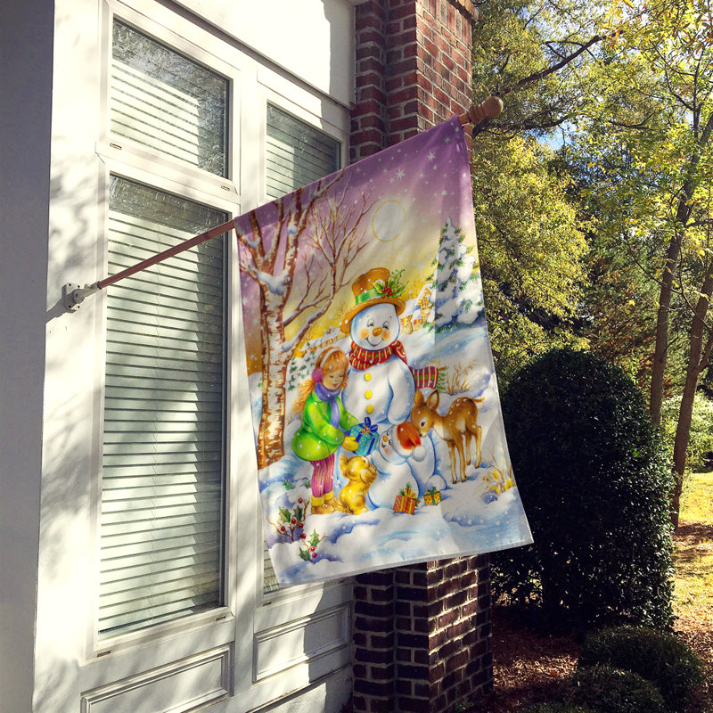 Dotir Double Sided Polyester Animal Garden Flag, 28" H x 40" W