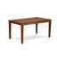 5 Piece Modern Dining Table Set Includes a Rectangle Wooden Table and 4 Kitchen Dining Chairs, 36x60 Inch, Mahogany-276269946-362779454-276269945