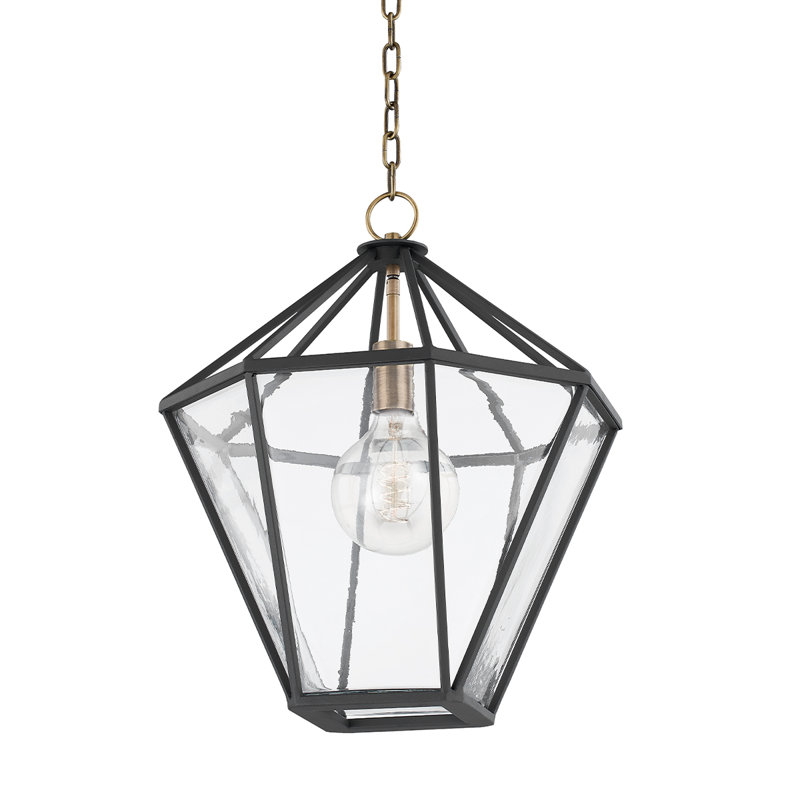 Moss 1 Light Lantern, 21" H x 17.75" W x 17.75" D