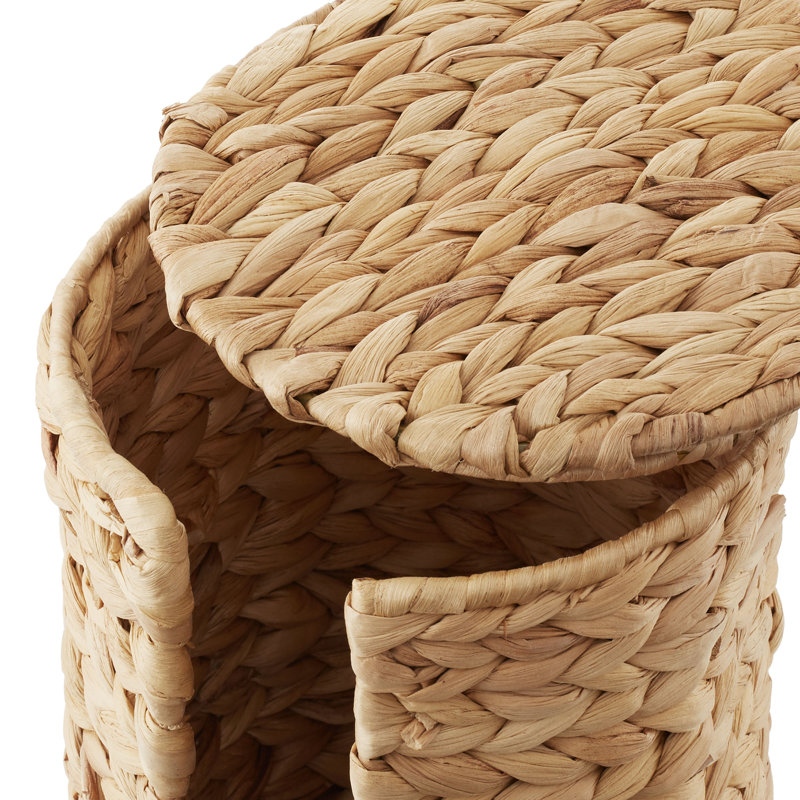 Toilet Paper Roll Holder Stand - Espresso, Bathroom Tissue Storage, Tan
