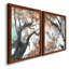 Fall Tree I - ensemble de 2 peintures encadrées-925247197-925247192