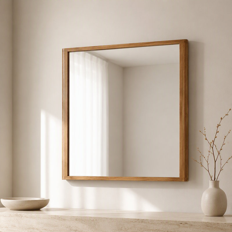 Miroir chêne