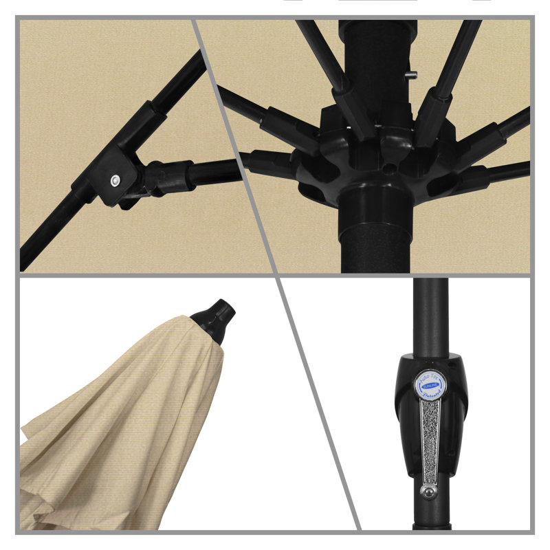 Parasol de marché 7,5 pi Simons, Beige
