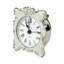 Roman Numeral Quartz Movement / Crystal Tabletop Clock in Distressed Finish