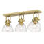 Plafonnier semi-encastré 3 lumières 25,13 po Bales-761918236-719480741