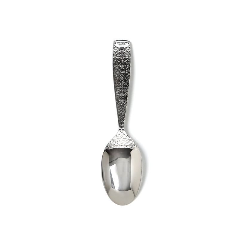 Dressed Stainless Steel Teaspoon