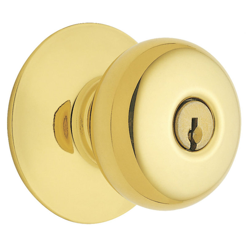 Plymouth Knob Name/Collection Keyed Door Knob, Yes
