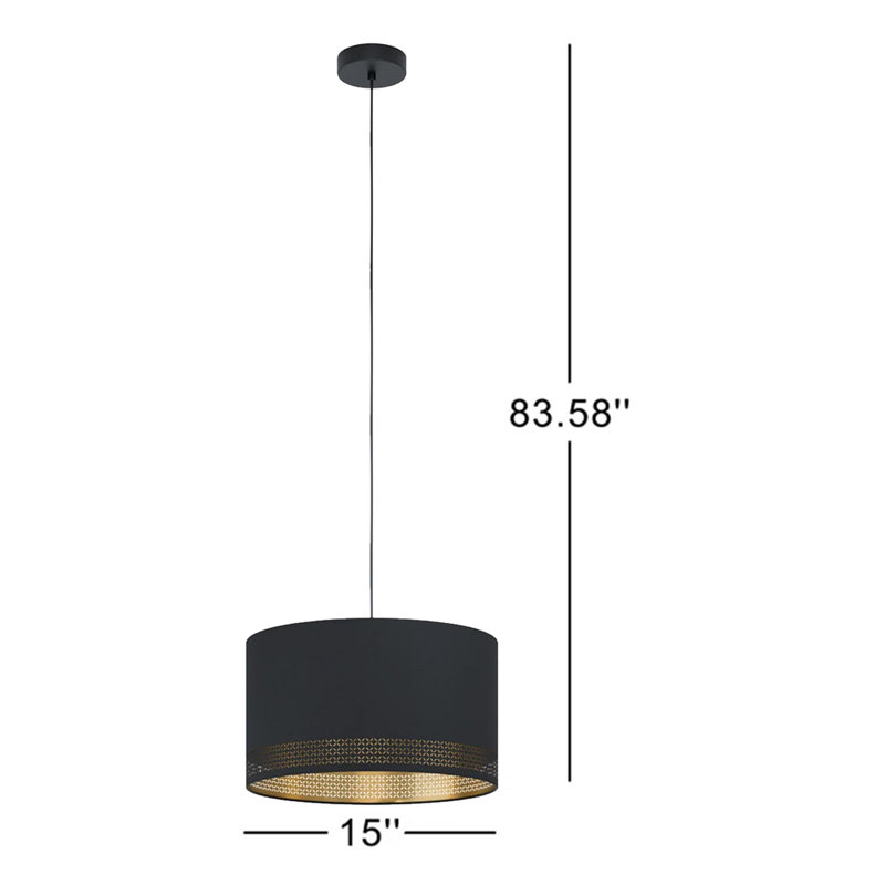 Guercio Dimmable Drum Chandelier