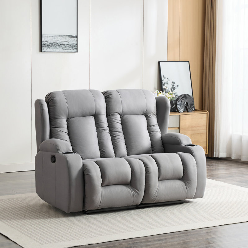Andreaz 2 Seater Reclining Sofa, Manual - Handle / Lever