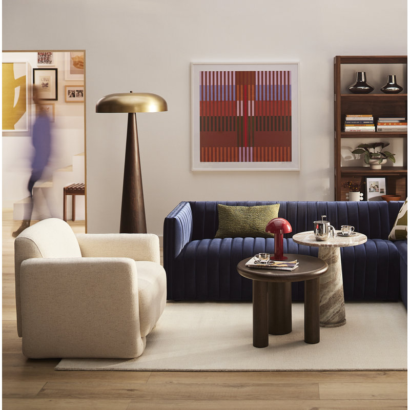 Daktari End Table, Beige