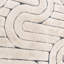 Reality Geometric Area Rug in Cream/Black-119036865