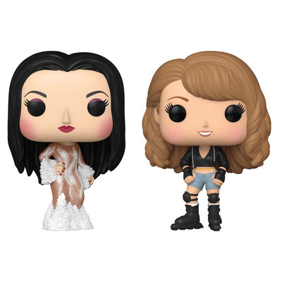 Funko Pop! Paquet de 2 Divas - Cher (années 70) # 407 et Mariah # 276