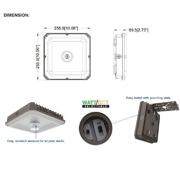 Dimensions du produit