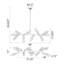 Angelus 10 - Light LED Crystal Pendant-1211372779