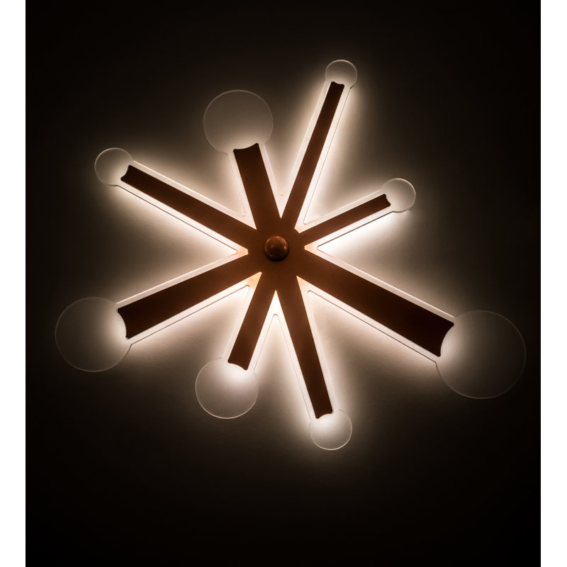 Jax 1 - Light LED Flush Mounted Sconce