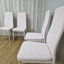 96 cm H Upholstered Faux Leather Parsons Chair in Pink