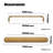 Classical Bar Pull With Backplate(G019) Multipack-117285660-117285662