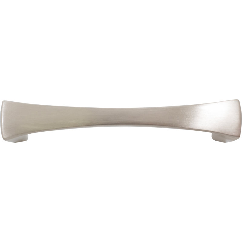 Poignée en arc 3 3/4 po Curtiss, Nickel satiné