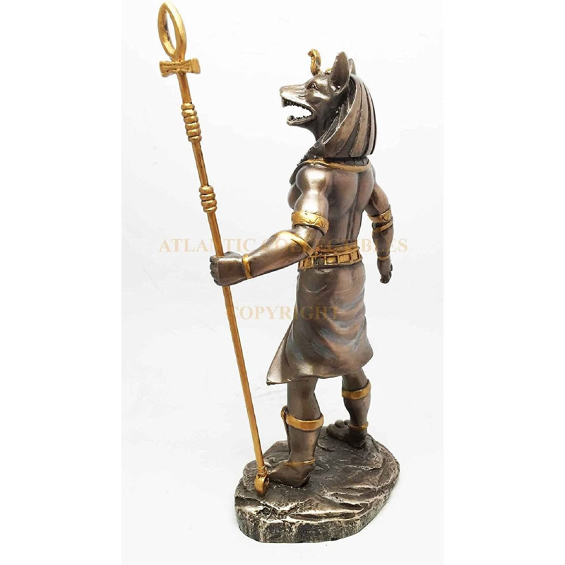 Figurine bronzée parisienne Anubis