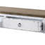 Console blanc antique avec 2 tiroirs - Optimisez l'organisation quotidienne avec un accès silencieux et des glissières latérales en bois à l'avant française pour une durabilité élégante.