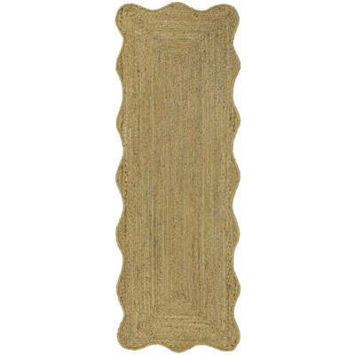 Seaside Cottage Scallop Edge Jute Rug