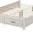 Bridgeview Queen Size Storage Platform Bed in White