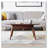 solid wood Top Coffee Table with Drawer