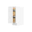 Armoire de salle de bain Furinno Shaker sans comptoir, prête à assembler, P 21 po x l 12 po x H 34,5 po, blanc