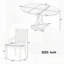 Ensemble de salle à manger 5 pièces Retro avec table ronde extensible et 4 chaises pour des espaces compacts et une utilisation polyvalente-129514786-129514782-129514783-129514788