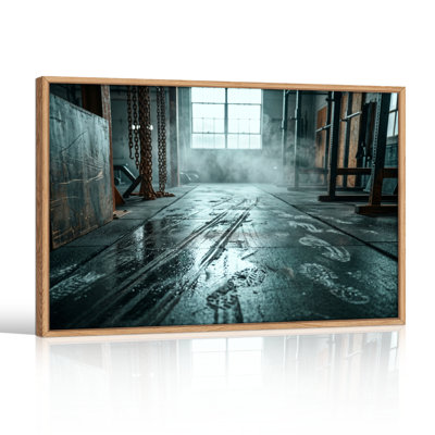 Industrial Warehouse Canvas Wall Art Set Of 1