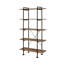 Bibliothèque à 5 tablettes Rustic Oak