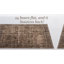 Tapis beige élégant et lavable à la machine-111686872