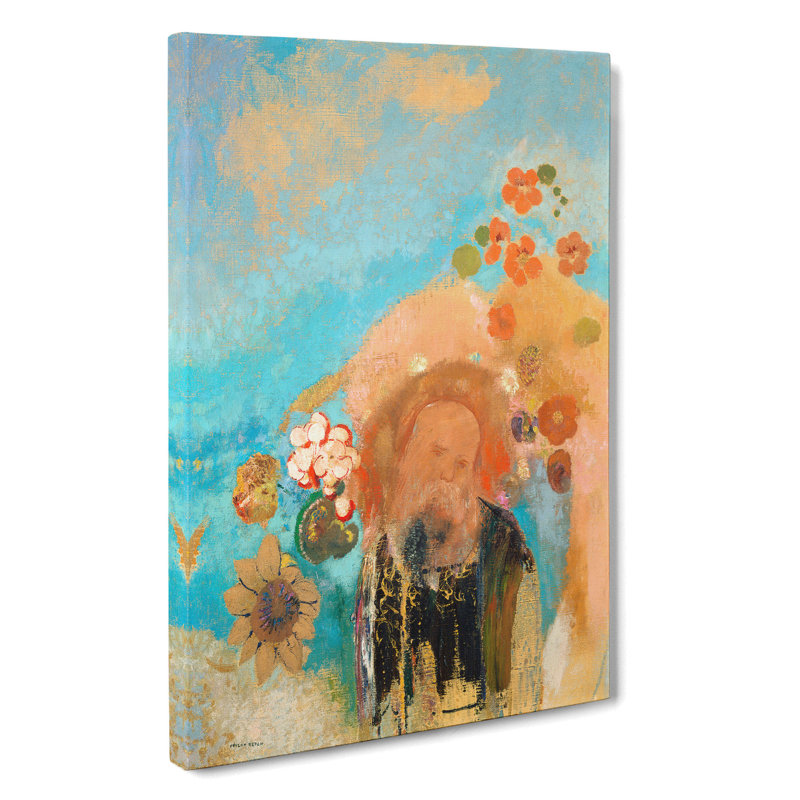 Evocation Of Roussel by Odilon Redon - Wrapped Canvas, 50cm H x 35cm W x 3cm D