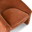 Fauteuil d'appoint en chenille l 32 po Ichika-87459045