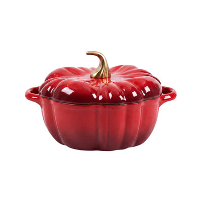 Living And Home 1.9L Cast Iron Stock Pot