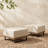 Patio Ottomans For Conversation Sofa Set (Set of 2)