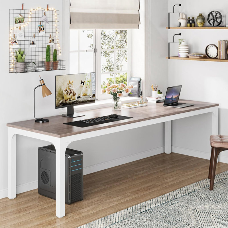 78.7" Extra Long 2-Person Computer Desk