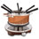 NutriChef 1 Quart Stainless Steel Fondue Set